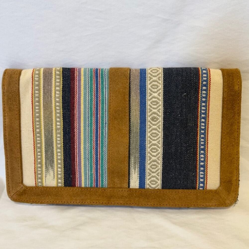 Shiraleah Chicago Boho‎ Western Clutch Southwestern Tapestry Tassel Bag - Picture 4 of 14